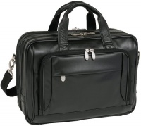 McKleinUSA WEST LOOP 44575 Black Expandable Double Compartment Briefcase McKleinUSA WEST LOOP 44575 Black Expandable Double Compartment Briefcase