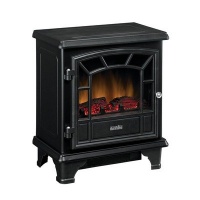 Duraflame Vent-Free Metal Stove - 4600 BTU, 400 Sq. Ft. Heating Capacity, 1350 Watts, Model# DFSS550BLK