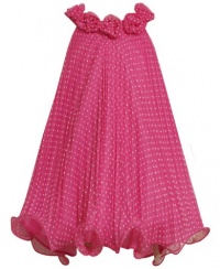 Bonnie Jean Girls 7-16 Dot Crystal Pleat Dress Bonnie Jean Girls 7-16 Dot Crystal Pleat Dress
