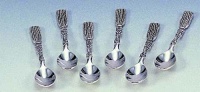 SET OF 6 TASSEL MINI SPOONS SET OF 6 TASSEL MINI SPOONS