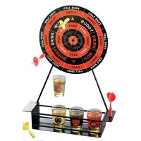 Crystal Clear Shot Glass Darts Bar Game Set Crystal Clear Shot Glass Darts Bar Game Set