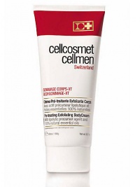EXCLUSIVELY AT SAKS. Pretreating Exfoliating Body Cream with lypolitic precursor agent and natural essential oils. This creamy texture pretreatment for men and women: Exfoliates and stimulates Anti-cellulitic and lypolitic action Smoothes and nourishes Leaves skin feeling clean and soft Dermatologically tested Use once or twice a week. Phyto-Cosmeceutical. For all skin types and all ages. 6.7 oz. Made in Switzerland EXCLUSIVELY AT SAKS. Pretreating Exfoliating Body Cream with lypolitic precursor agent and natural essential oils. This creamy texture pretreatment for men and women: Exfoliates and stimulates Anti-cellulitic and lypolitic action Smoothes and nourishes Leaves skin feeling clean and soft Dermatologically tested Use once or twice a week. Phyto-Cosmeceutical. For all skin types and all ages. 6.7 oz. Made in Switzerland
