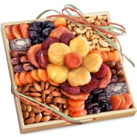 Golden State Fruit Flora Dried Fruit and Nut Gift Tray Golden State Fruit Flora Dried Fruit and Nut Gift Tray