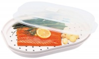 Progressive International Microwavable Fish & Veggie Steamer Progressive International Microwavable Fish & Veggie Steamer