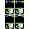 Genuine HP 564XL 4 COLOR-Pack Ink Cartridges -Photo, Cyan, Magenta, Yellow (NO BLACK) NOT FOR PHOTOSMART PLUS PRINTERS