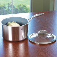 Zwilling J.A. Henckels Sol Thermolon Saucepan with Lid: 4 Quart Zwilling J.A. Henckels Sol Thermolon Saucepan with Lid: 4 Quart