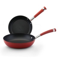 Circulon Contempo Red Dishwasher Safe Nonstick 8-Inch and 10-Inch Skillets Twin Pack Circulon Contempo Red Dishwasher Safe Nonstick 8-Inch and 10-Inch Skillets Twin Pack