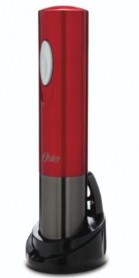 Oster FPSTBW8220 Electric Wine Opener, Metallic Red Oster FPSTBW8220 Electric Wine Opener, Metallic Red