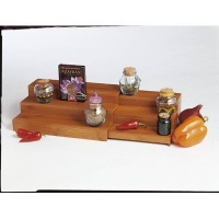 Lipper International Bamboo Expandable Step Shelf Organizer Lipper International Bamboo Expandable Step Shelf Organizer