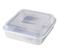 Nordic Ware Square Cake Pan with Lid, 9 Inch Nordic Ware Square Cake Pan with Lid, 9 Inch