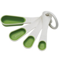 Chef'n SleekStor Nesting Spoons, Arugula Color Chef'n SleekStor Nesting Spoons, Arugula Color