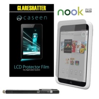 caseen 2x GLARESHATTER Anti-Glare & Anti-Fingerprint Screen Protectors + caseen Black VIBE L Extra Long Stylus Pen for Barnes & Noble NOOK HD 7 Tablet (** This is for NOOK HD 7 Inch NOT for NOOK COLOR / NOOK TABLET **) caseen 2x GLARESHATTER Anti-Glare & Anti-Fingerprint Screen Protectors + caseen Black VIBE L Extra Long Stylus Pen for Barnes & Noble NOOK HD 7 Tablet (** This is for NOOK HD 7 Inch NOT for NOOK COLOR / NOOK TABLET **)