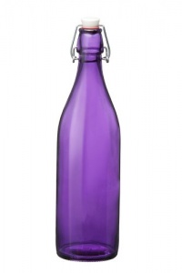 Bormioli Rocco Giara Bottle Set of 6, Violet Bormioli Rocco Giara Bottle Set of 6, Violet