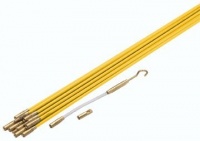 11' Electric Fiberglass Wire Pull Rods Fish Tape 11' Electric Fiberglass Wire Pull Rods Fish Tape