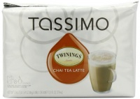 Twinings Chai Tea Latte (8 Servings), 16-Count T-Discs for Tassimo Coffeemakers (Pack of 2) Twinings Chai Tea Latte (8 Servings), 16-Count T-Discs for Tassimo Coffeemakers (Pack of 2)