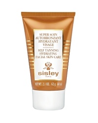 Sisley Paris Self Tanning Hydrating Facial Skin Care enhances the complexion, prolongs the tan and embellishes the skin.From the first application, its fluid texture embellishes even fair skin with a natural golden tan, without streaking. After four weeks of application, the tan is lasting and even, and the skin is perfectly moisturized and comfortable.