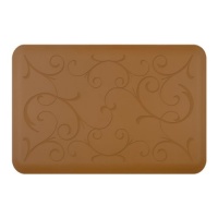 WellnessMats 36-inch by 24-inch Motif Mat, Bella, Tan WellnessMats 36-inch by 24-inch Motif Mat, Bella, Tan