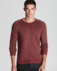 Carefully blended materials create the lightweight softness of this effortless sweatshirt, perfect for a trip to the farmer's market or brunch downtown. Carefully blended materials create the lightweight softness of this effortless sweatshirt, perfect for a trip to the farmer's market or brunch downtown.
