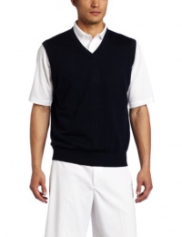 Fairway and Greene Men's Merino Classic V-Neck Vest (Navy, X-Large) Fairway and Greene Men's Merino Classic V-Neck Vest (Navy, X-Large)