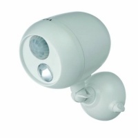 Mr. Beams MB330 Wireless LED Spotlight with Motion Sensor and Photocell, White Mr. Beams MB330 Wireless LED Spotlight with Motion Sensor and Photocell, White