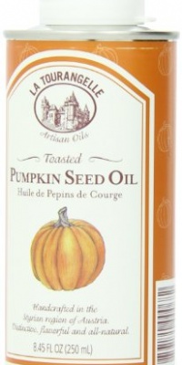 La Tourangelle Toasted Pumpkin Seed Oil, 8.45 Ounce Tins La Tourangelle Toasted Pumpkin Seed Oil, 8.45 Ounce Tins