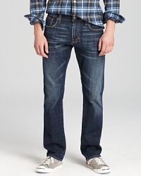 A modern, slim straight fit jean offers a trimmer design that preserves your comfort level all day and night. It's look-good, feel-good denim from AG Jeans. A modern, slim straight fit jean offers a trimmer design that preserves your comfort level all day and night. It's look-good, feel-good denim from AG Jeans.