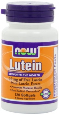 NOW Foods Lutein Esters, 120 Softgels / 10mg NOW Foods Lutein Esters, 120 Softgels / 10mg