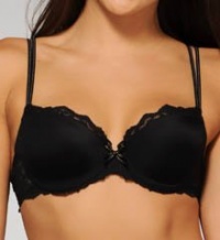 Chantelle Rive Gauche T-Shirt Bra, 34C, Black Chantelle Rive Gauche T-Shirt Bra, 34C, Black