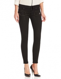 Hudson Women's Krista Zipper Skinny Jean, Black Gold, 26 Hudson Women's Krista Zipper Skinny Jean, Black Gold, 26