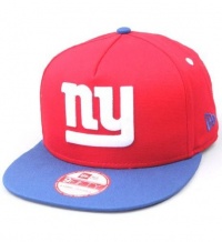 NFL New York Giants 9Fifty Turnover Snapback Two-Tone Cap, Red/Blue NFL New York Giants 9Fifty Turnover Snapback Two-Tone Cap, Red/Blue