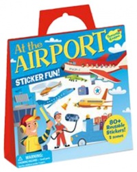 Peaceable Kingdom Press 'At The Airport' Sticker Fun! Reusable Sticker Tote Peaceable Kingdom Press 'At The Airport' Sticker Fun! Reusable Sticker Tote