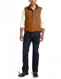 Carhartt Men's Men's Sandstone Rugged Vest - Sherpa Lined Carhartt Men's Men's Sandstone Rugged Vest - Sherpa Lined