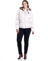 U.S. Polo Assn. Women's Plus-Size Puffer Jacket with Removable Fur Trimmed Hood