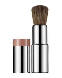 Portable, all-in-one brush and blush, available in six natural-looking shades. Swivels up to reveal a full brush, pre-loaded with cheek colour contained right in the cap. Portable, all-in-one brush and blush, available in six natural-looking shades. Swivels up to reveal a full brush, pre-loaded with cheek colour contained right in the cap.