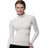 Spanx On Top! Turtleneck Shirt (Medium, White)