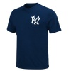 MLB New York Yankees Lou Gehrig Cooperstown Collection Navy Basic T-Shirt Navy