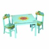 Guidecraft Safari Collection Table And Chairs Set