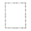 Hand-set Swarovski® crystals add a regal opulence to this brilliant frame.