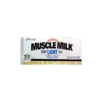Muscle Milk Nutritional Shake, Light Vanilla, 24 pack, 8.25 Ounce Muscle Milk Nutritional Shake, Light Vanilla, 24 pack, 8.25 Ounce