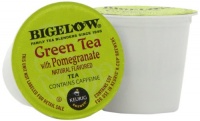 Bigelow Green Tea with Pomegranate, K-Cup Portion Pack for Keurig Brewers, 24-Count Bigelow Green Tea with Pomegranate, K-Cup Portion Pack for Keurig Brewers, 24-Count