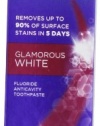 Crest 3D White Luxe Glamorous White Vibrant Mint Flavor Whitening Toothpaste 5.8 Oz