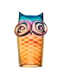 Kosta Boda My Wide Life Owl (Yellow/Red) Kosta Boda My Wide Life Owl (Yellow/Red)
