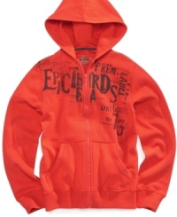 Get him geared up in cool graphic style with this Epic Threads hoodie. Get him geared up in cool graphic style with this Epic Threads hoodie.