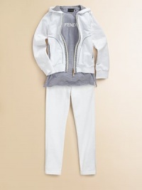 Make a statement in winter white in a pair of these polished and dressy skinny jeans.Front button closureZip flyAdjustable waistband with belt loopsFive-pocket styleBack logo patchCottonMachine washImported Make a statement in winter white in a pair of these polished and dressy skinny jeans.Front button closureZip flyAdjustable waistband with belt loopsFive-pocket styleBack logo patchCottonMachine washImported