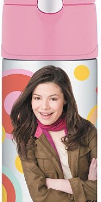 Thermos Icarly Funtainer Bottle, 12 Ounce with Pop up Straw Thermos Icarly Funtainer Bottle, 12 Ounce with Pop up Straw