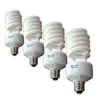 Full Spectrum Photo Flourescent Light Bulbs, PBL 50 Watt CFL 5100k Natural Daylight Balanced Pure White Case of 4 by PBL Full Spectrum Photo Flourescent Light Bulbs, PBL 50 Watt CFL 5100k Natural Daylight Balanced Pure White Case of 4 by PBL