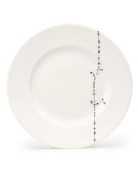 A flourish of thistles and starkly elegant vines add natural charm to the Flourish dinner plates. The perfect collection for everyday to formal dining, Flourish dinnerware from Lenox goes easily from oven to table to dishwasher. A flourish of thistles and starkly elegant vines add natural charm to the Flourish dinner plates. The perfect collection for everyday to formal dining, Flourish dinnerware from Lenox goes easily from oven to table to dishwasher.