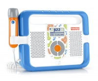Fisher-Price Kid-Tough Music Player with Microphone - Blue Fisher-Price Kid-Tough Music Player with Microphone - Blue