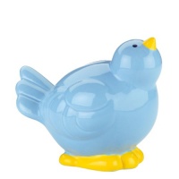 Gorham Merry Go Round Little Boy Bird Bank, Blue Gorham Merry Go Round Little Boy Bird Bank, Blue