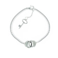 Bling Jewelry 50 Shades of Grey Inspired Sterling CZ Key Charm Handcuff Bracelet Bling Jewelry 50 Shades of Grey Inspired Sterling CZ Key Charm Handcuff Bracelet